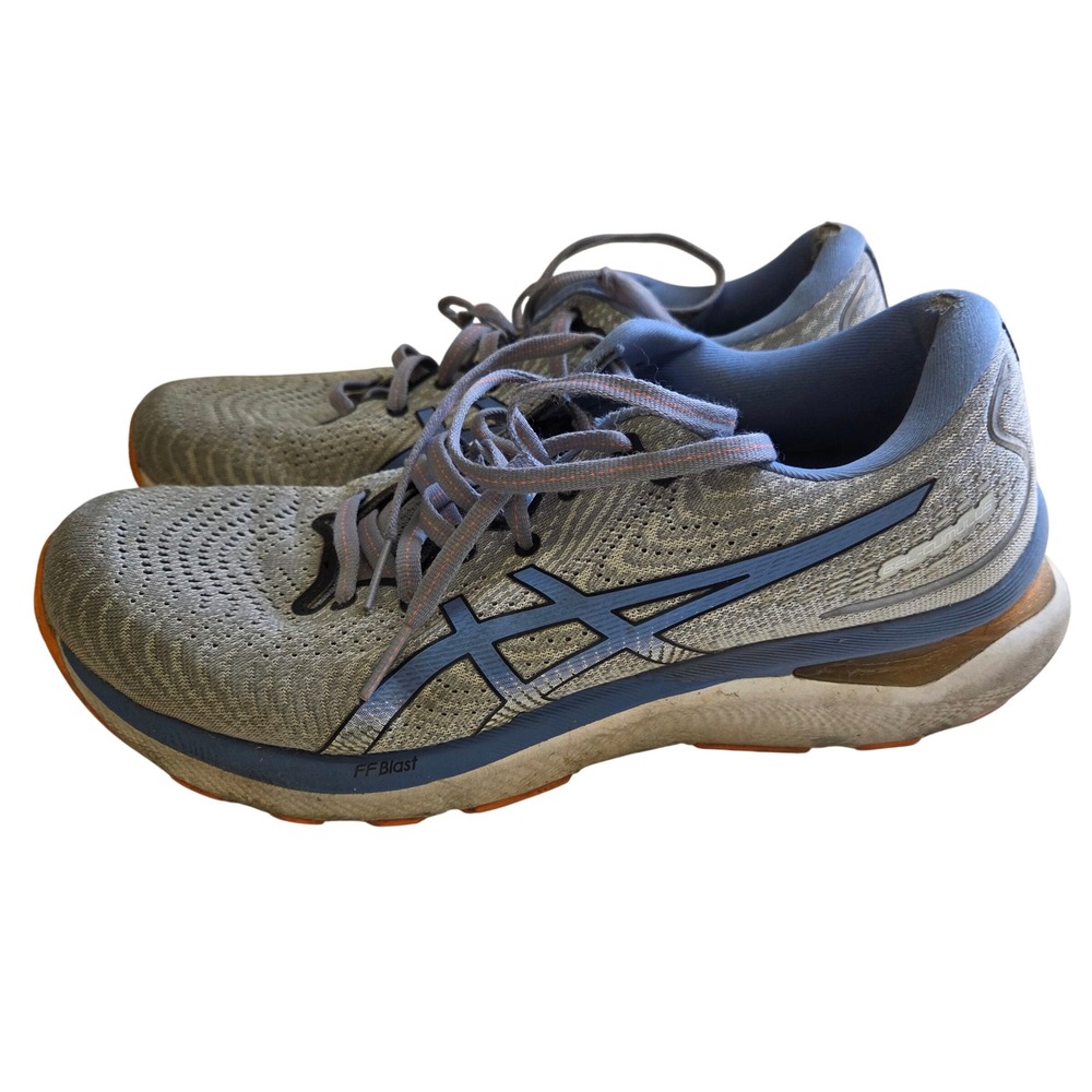 ASICS Gel-Kayano 28‎ Mens Running Shoes Grey Blue 1011B563 Size 9.5 US